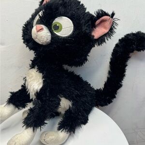 Disney Black and White Cat Plush Toy